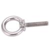 10Pcs Eye Bolt 304 Stainless Steel Lifting Round Ring Screw Fastener Hardware M6x25