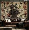 Black Clover Muurkleed Esthetisch Wandkleed Bedrukte Stof Deken Decoratieve Wandkleden Voor Slaapkamer Woonkamer Huisdecoratie
