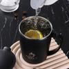 Double Wall Coffee Mug Stainless Steel Water Bottle Portable Traveling Cup