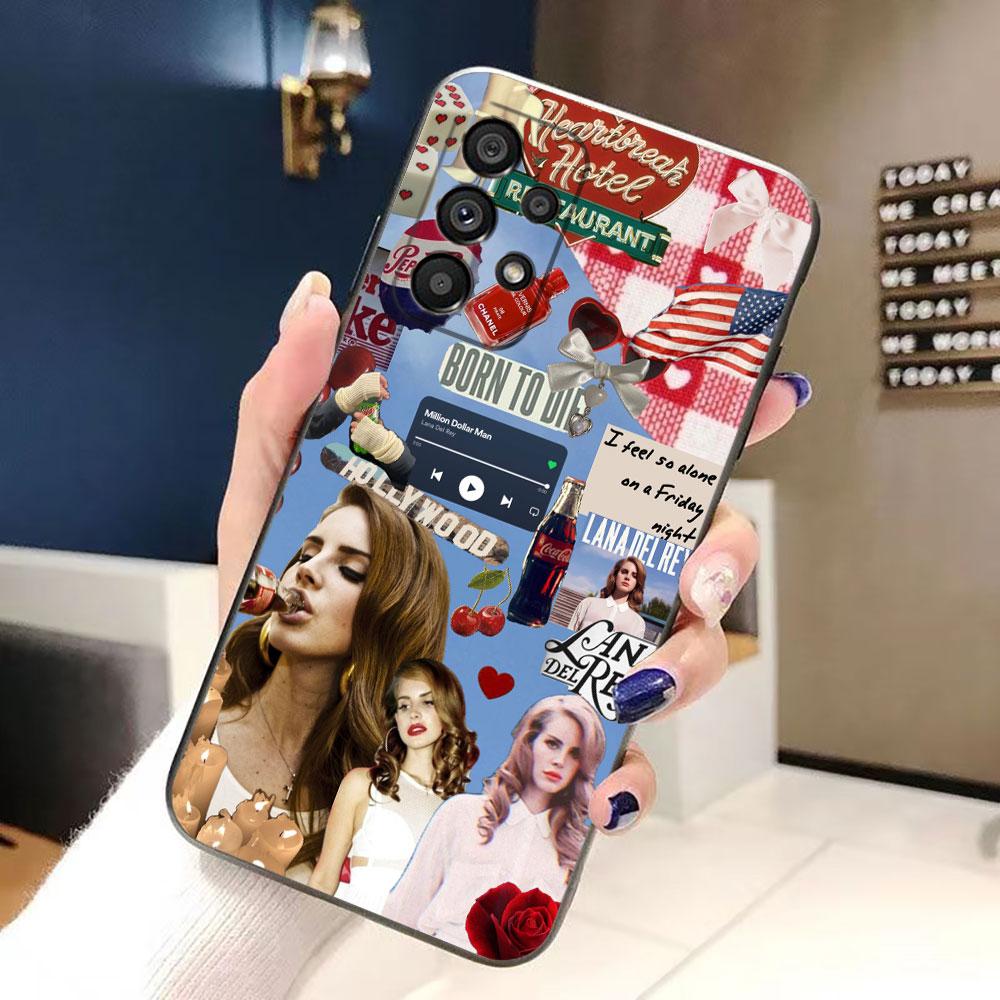 

Singer L-Lana Del Rey Born to Die Phone Case For Samsung Galaxy A72 A71 A55 A54 A53 A52 A42 A34 A33 A32 A23 A21S A20S A14 Case Samsung A72 4G 5G