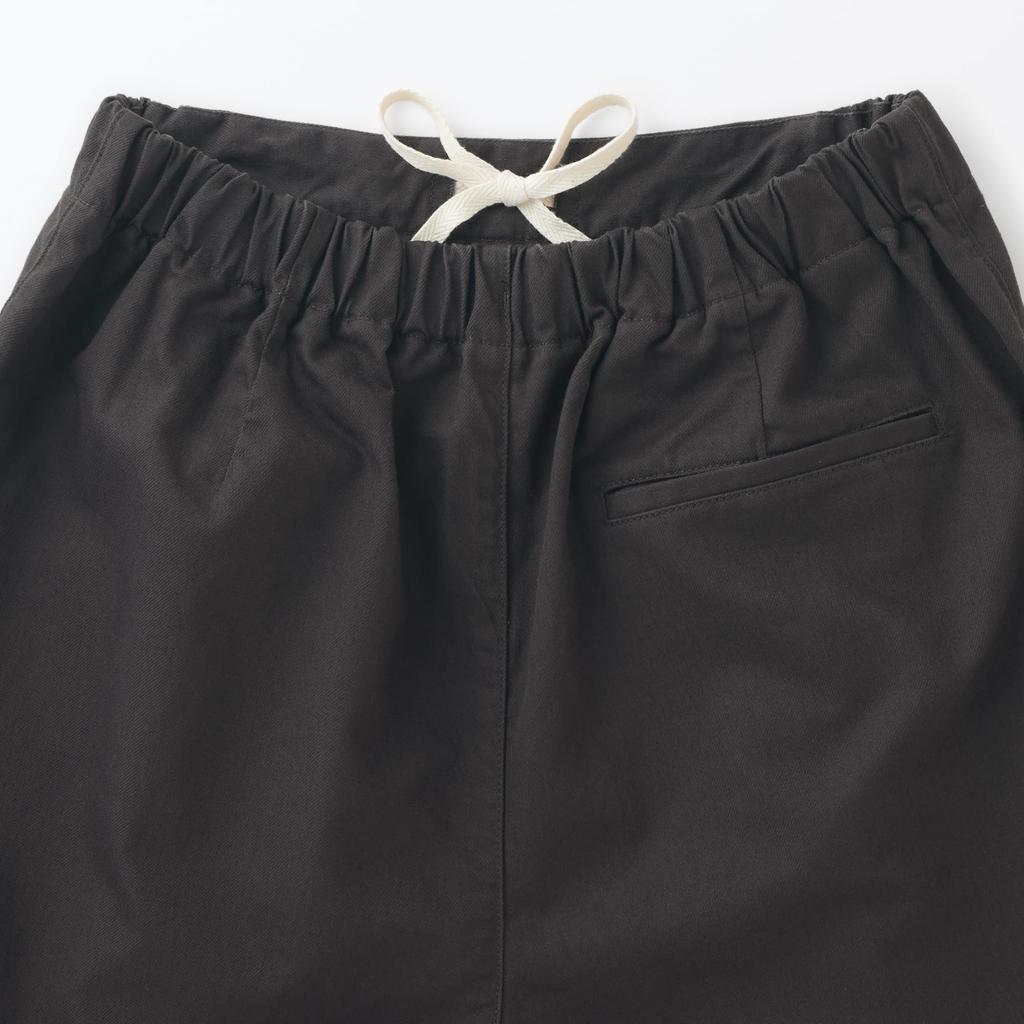 Pantaloni MUJI în amestec de hârtie japoneză BG1R9A4A Maro închis M Femei Femei Femei