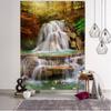 Natural landscape printed tapestry wall decoration hippie psychedelic bohemian room aesthetic art decorative hanging cloth