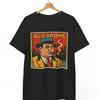 T-Shirt a Fumetti di Al Capone: T-shirt Grafica Gangster Retrò