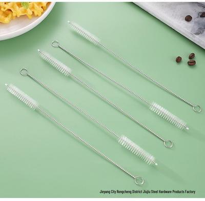 304 Stainless Steel Baby Bottle & Straw Cleaning Brush Set