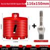 Compact Electric Hammer Water Drill Bit Set for Sharp Hole Opening in Range Hood, Wire Box, and Wall.