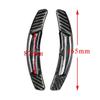Accessories For Porsche 991 911 718 Panamera Macan Cayenne Carbon Fiber PDK Steering Wheel Shift Paddle Extend Trim