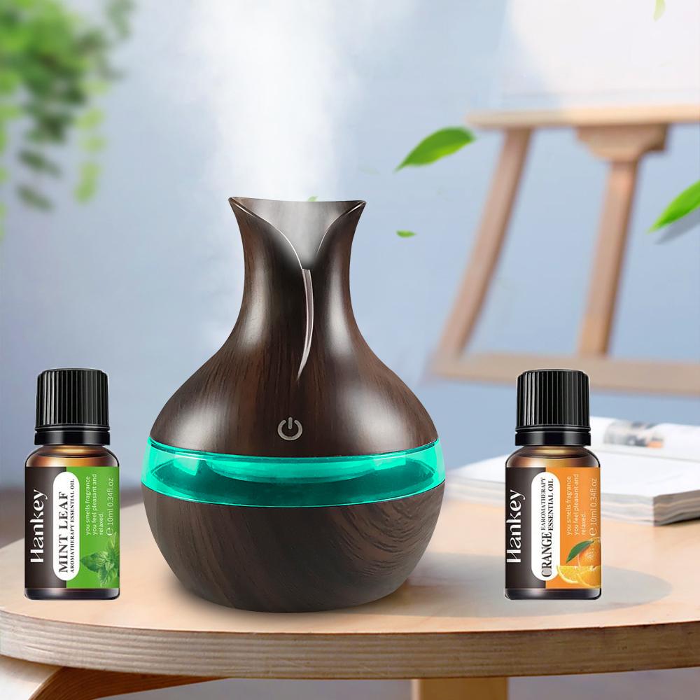 

Diffuser For Home Mini Touch Humidifier 300ml USB Diffuser with 2 Oil Perfect for Travel and Small Spaces 300ML