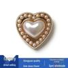 New Metal Pearl Flower Shoe Buckles and Decorations