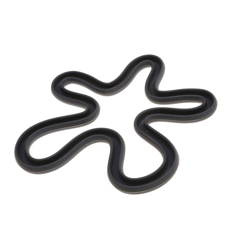 1/2pcs Geometrical Heat Resistant Silicone Mat Drink Cup Coasters Non-slip Pot Holder Table Placemat Kitchen Accessories Pads