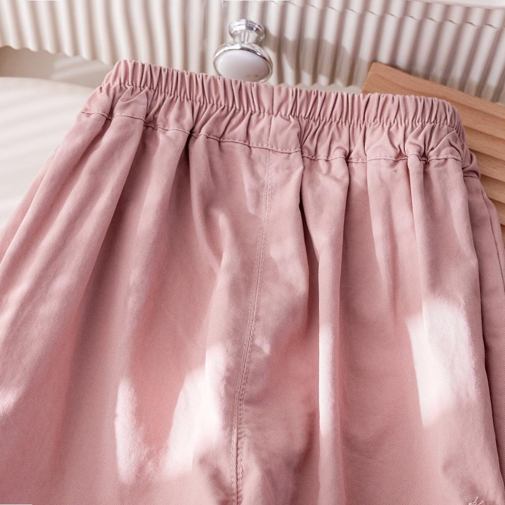 Girls' Work Pants Korean Bow Casual Pants Fashionable Pants Trend