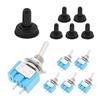 Smgda Toggle Switch with 5.9 Inch (15 Cm) Cable 6A/125VAC, 3A/250VAC 2 Pin SPST
