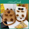 Stylish Capybara And Raccoon Plush Backpack Versatile Large Capacity For School Use