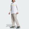adidas X National Geographic Collaboration National Geographic Soft Shell Letter Print Outdoor Sports Long Pants Men Pants Light-Brown IL8991