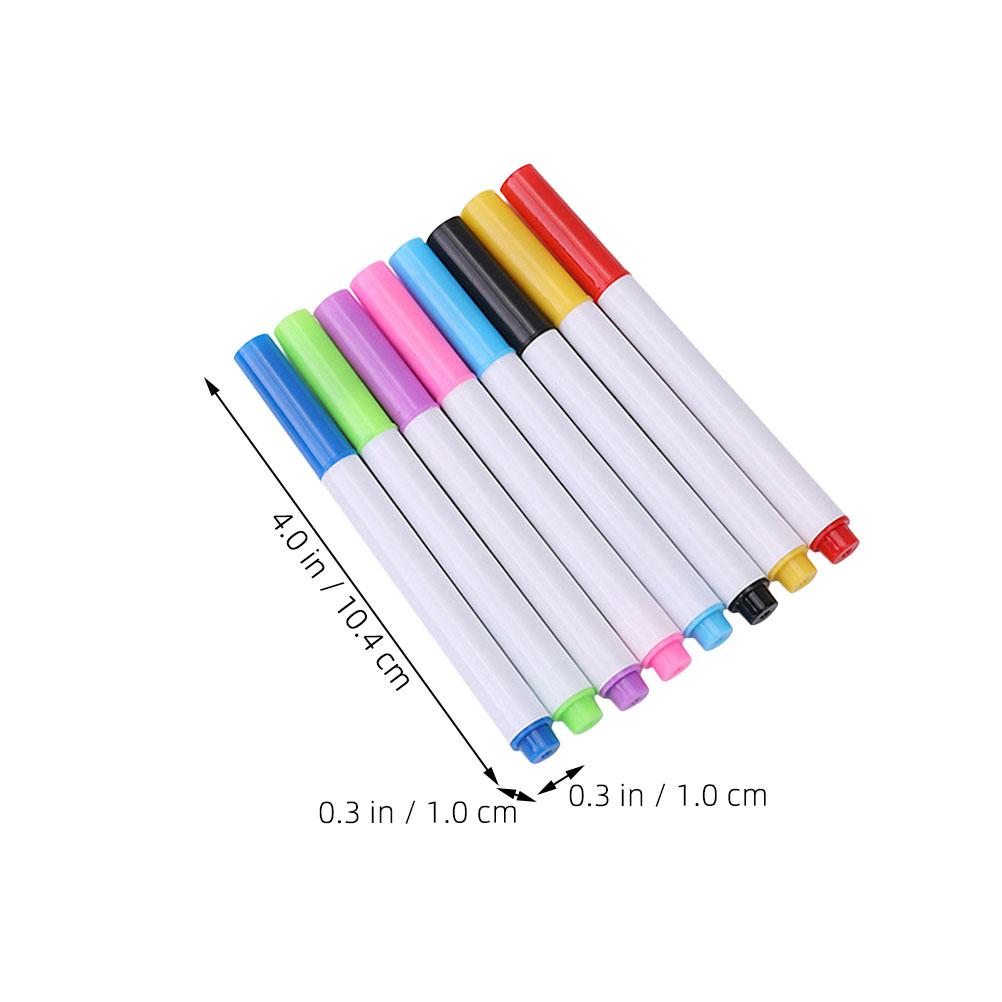 8pcs Dry Erase Marker Planning Whiteboard Markers Painting Colored Markers Erasable Pens for Children Drawing And Writing