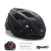 Men's Bicycle Helmet with Tail Light, Mountain Road Bike Safety Helmet, Cycling Helmet, Summer and Autumn One-Piece Design