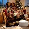 Coperta Stampata Arsenal F.C. - Morbida e Confortevole, per Camera da Letto, Viaggio, Divano, Decorazione Casa - Regalo di Compleanno Natale per Amico