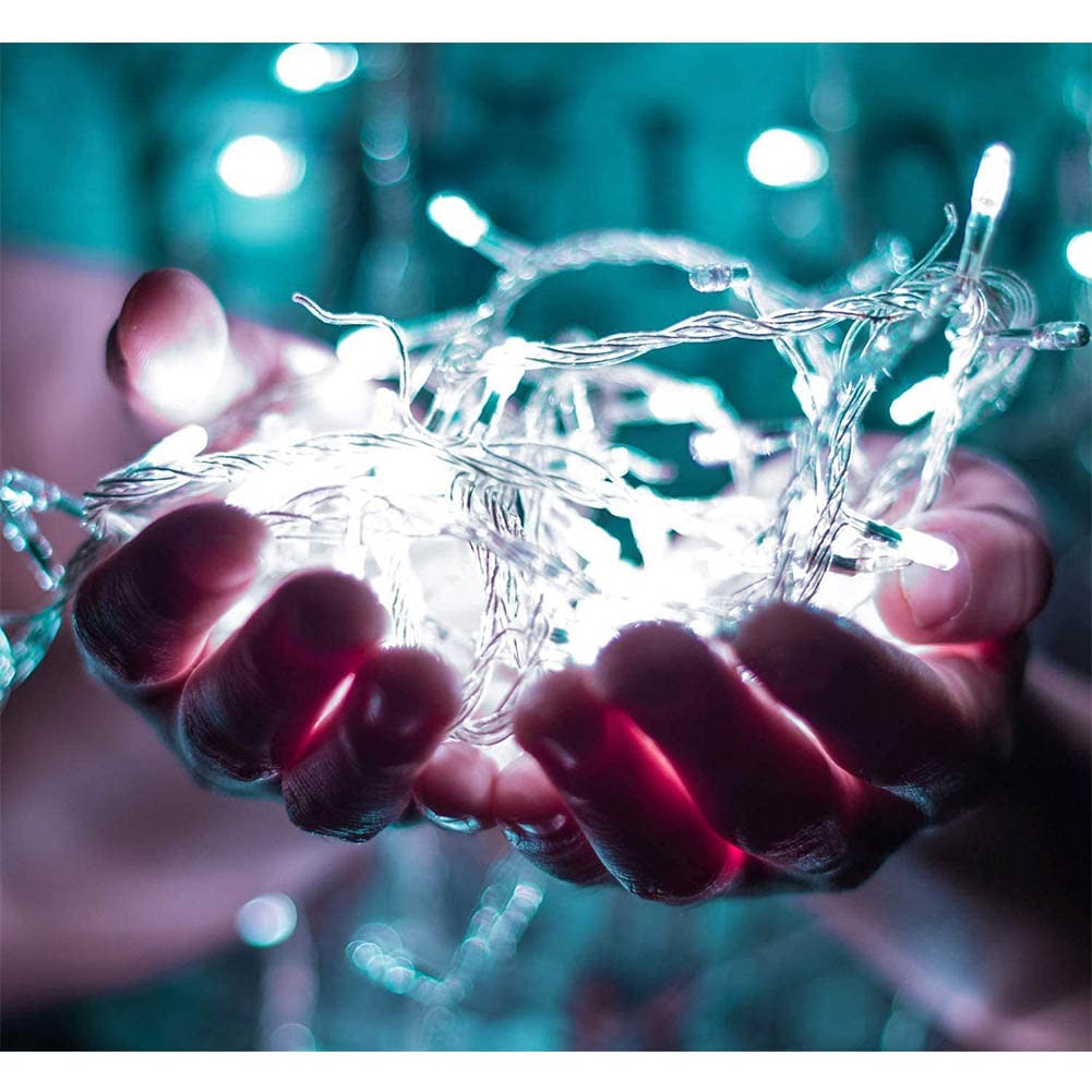 Candy88 LED String Lights, Outdoor, Waterproof, 500 Bulbs, 100m, 8 Light Patterns, Memory Function, Interior Lights, String Lights, Christmas