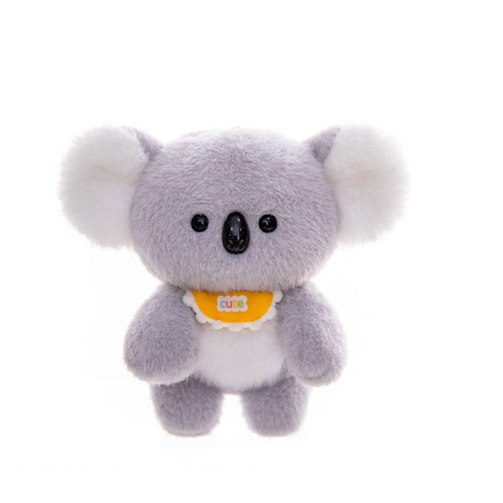 PP Cotton Plush Desktop Buddy Toy Fluffy Frog Plush Doll Creative Koala Plush Toy Birthday Gifts