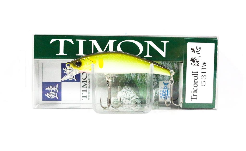 Jackall Timon Tricoroll Ryushin 53 HW Sinking Lure Pearl Ayu (1198)