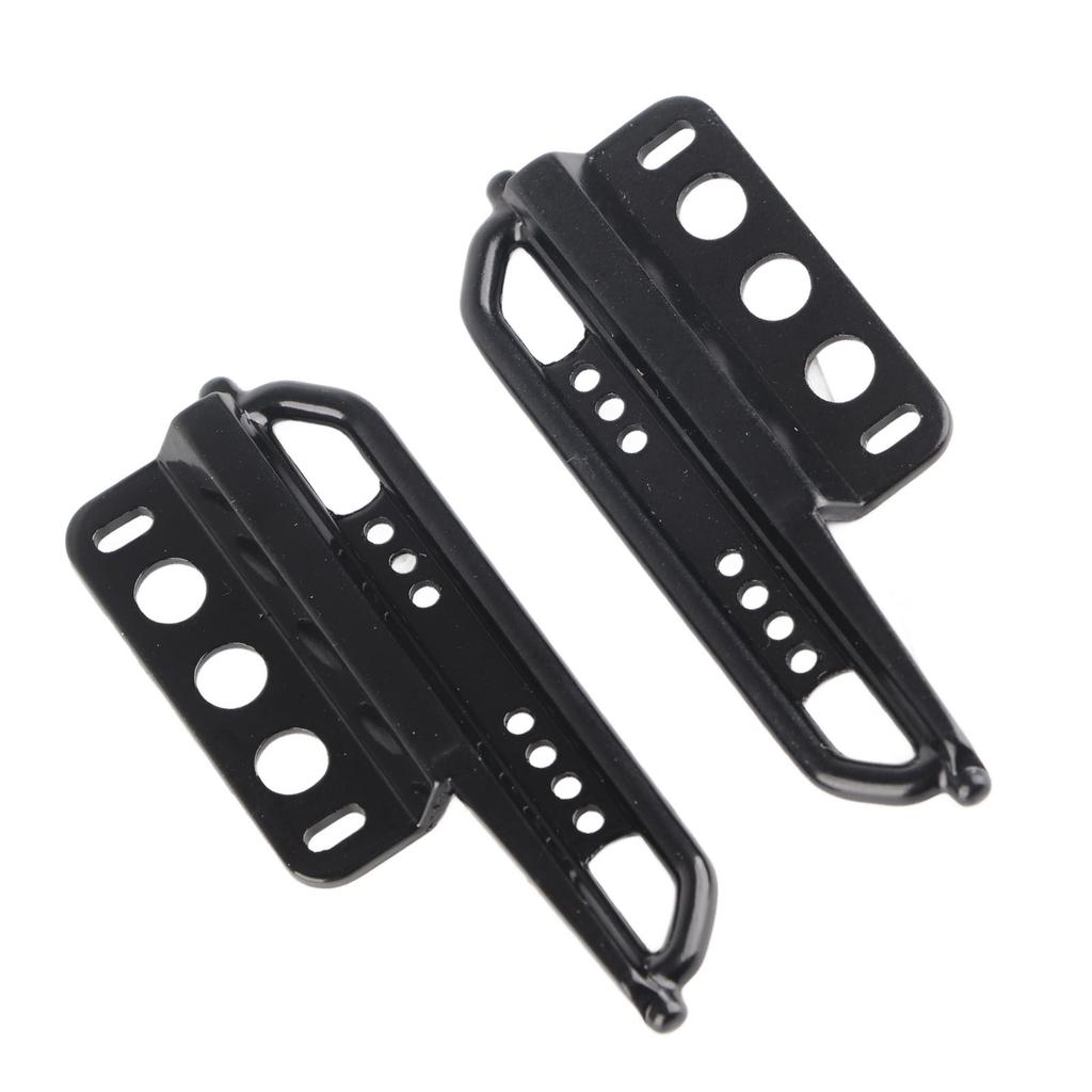 1 Set RC Side Pedal Iron Wear Resistant Strong Bearing Capacity RC Side Step Plate for Axial SCX24