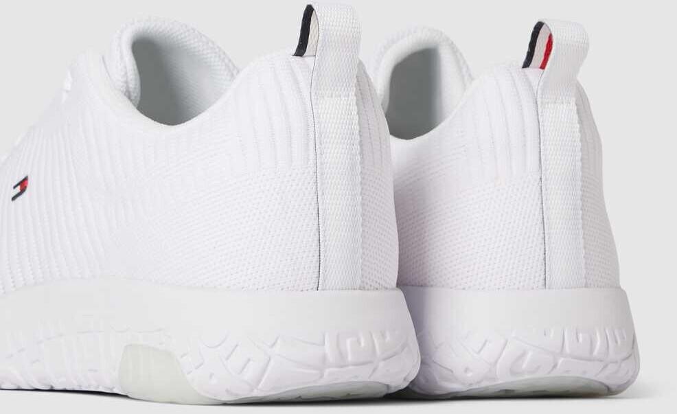 Sneakers Tommy Hilfiger Signature Knitted Trainers (FM0FM02838) White