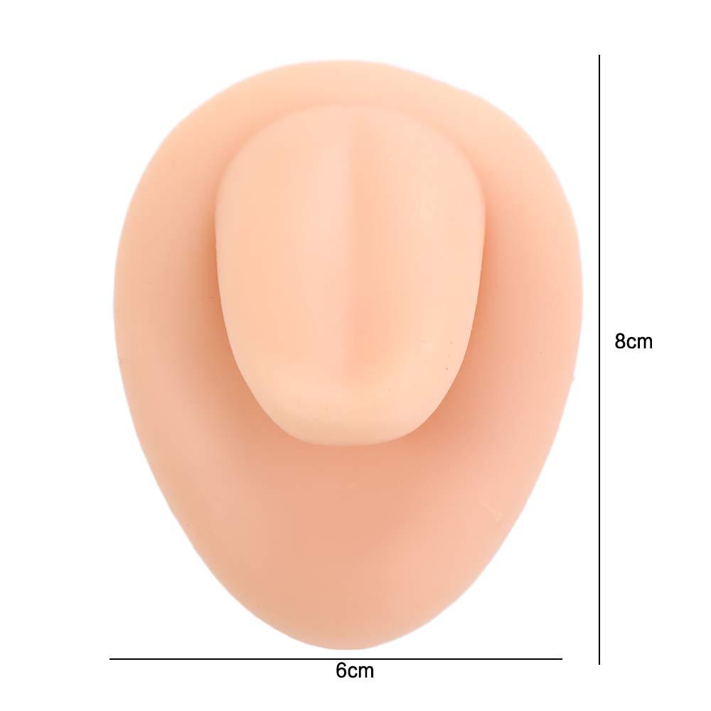 Tools Piercing Jewelry Tool Tattoo Puncture Practice Simulation Body Part Silicone Face Model