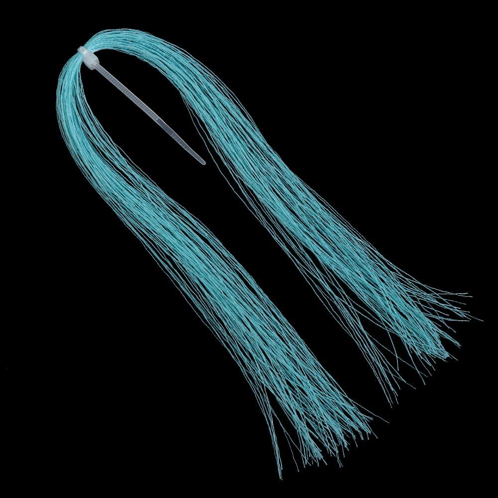 Fluorescent Jig Hook Assist Hooks Line Fly Fishing Thread Fly Fishing String Fishing Tying Material