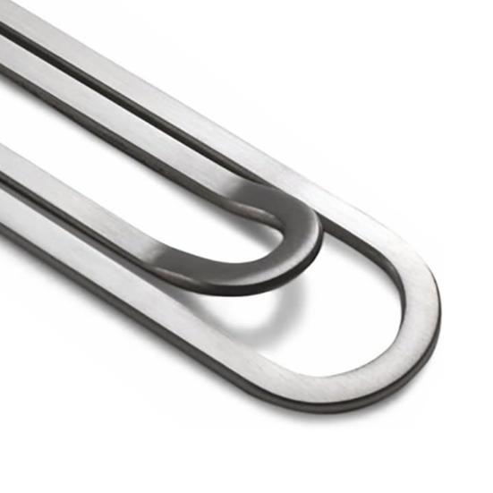 Ataş Paslanmaz Çelik Para Klipsi Yaratıcı Madeni Para Klipsi İnce Hafif Belge Tutucu Ofis Okul Ev Kullanımı İçin Kart Fotoğraf Sergileme Hediye