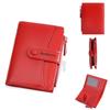 Women's High-End Short Wallet - Stylish Coin Purse & Card Holder with Print Logo