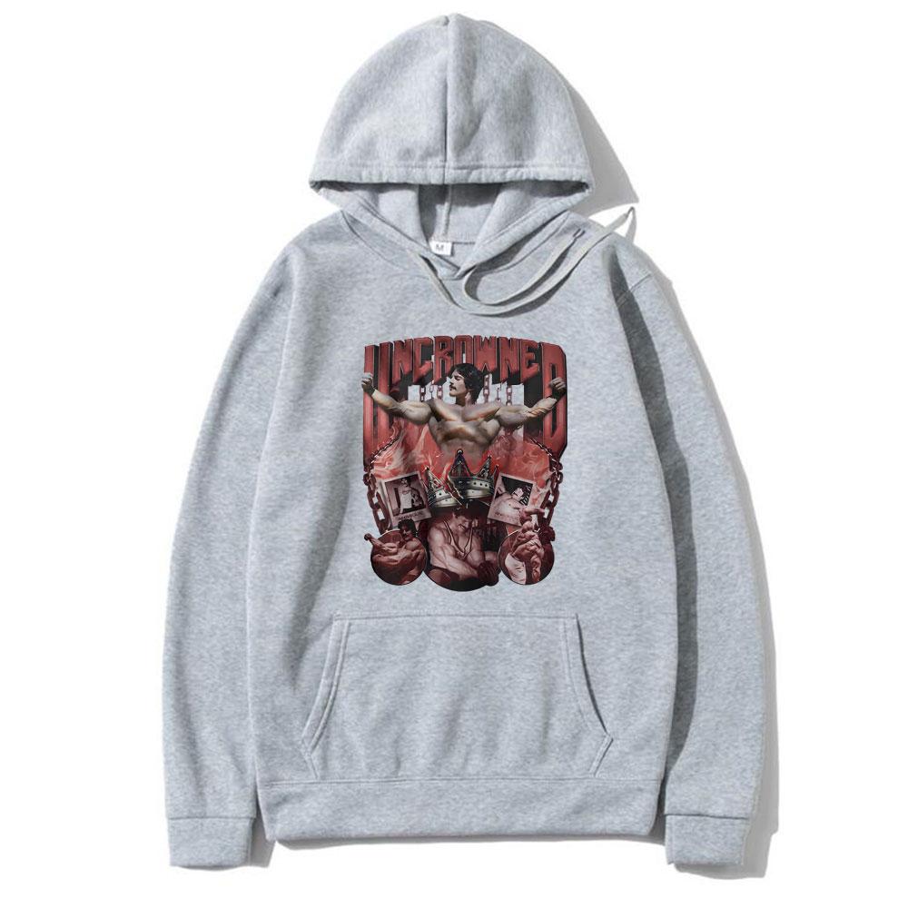 Funny Uncrowned Mike Mentzer Steroids Pump Cover Hoodie Unisex Gym Bodybuilder Hooded Sweatshirt Male Fleece Cotton Hoodies