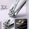 Gradient Nail Clippers Set - 10-Piece Manicure Tools in PU Leather Case, Portable & Stylish