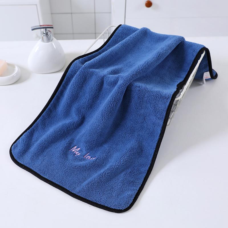 High Quality Bath Towel Set Gift Thick Coral Fleece Soft Absorbent Face Towel Bath Set 300 - 499 GSM