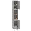 VidaXL Bathroom Cabinet Concrete Grey 30x30x190 Cm 831536