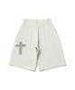 Isjabaibeu Cross Pocket Bermuda Pants - Light Gray