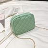 Fashion Diamond Embroidered Shoulder Messenger Women's Bag New Versatile Chain Elegant Niche Mobile Phone Bag