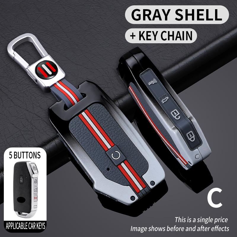 Car Key Case Cover Protective Shell Fob For Kia Sportage 2025 Kia Ray Sorento Soul Telluride Cerato 2020 K5 K8 2025 Car Keychain