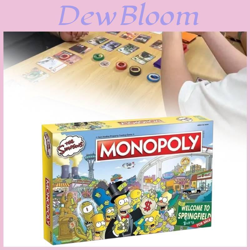 The Simpsons Monopoly Collector's Edition Board Game Fun Family Game Night Experience