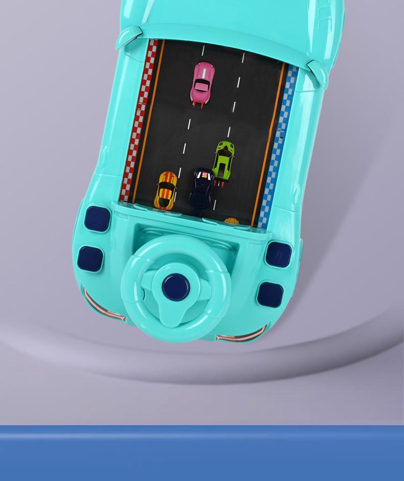 Children's Racing Car Toy with Steering Wheel - Adventure Gift for Boys and Girls Ages 1-6