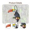 Toucan Tree Decor Funny Desktop Table Ornament Sculpture for Lawn Porch Gift
