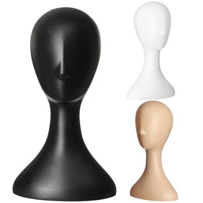 Women Head Model Non-slip Easy Maintenance Portable Mannequin Head Model Hat Cap Display Holder for Professional Use