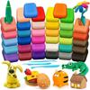 Eclet (Pack Of 1Air Dry Clay, Colorful Children Soft Clay, Creative Art Crafts, Gifts For Kids-Multi Color. Non-Toxic Mo