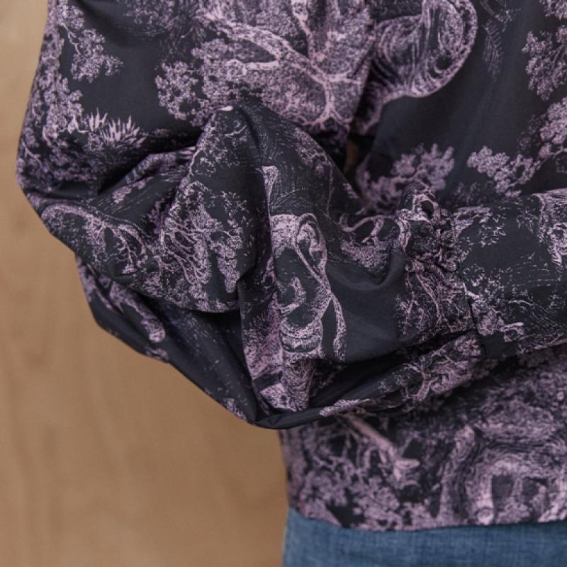 MAXZA Volume Sleeve Shirt Blouse Zc09qb007on