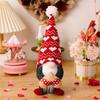 Valentine's Day Gnome Decorations Handmade Gnome Decorations for Table Ornament Valentines Birthday Present