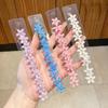 10Pcs/set Flower Hair Clips Rhinestones Girl Hair Claws Kids Fashion Hairpins Sweet Headwear Hair Accessories