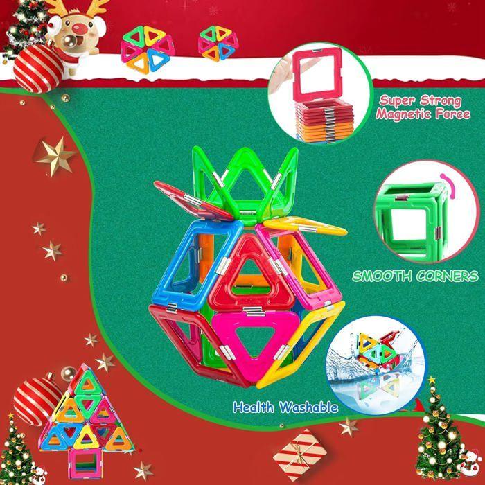 Magnetic Constructions - ZIG-ZAG TERRITORIES - Parent - 36 Pieces - For Children 3-8 Years - Mixed