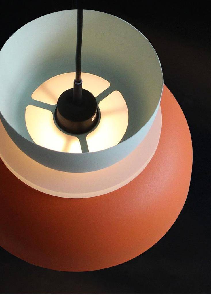 Nordic Macaron Acrylic Chandelier for Living Room and Dining Areas