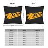 Band Zz Top Pillow Case Soft Pillow Cover For Sofa Car Home Decor Retro Trendy Pillowcases