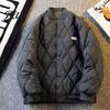 Легкая в носке Зимняя куртка Хлопковое пальто Бейсбольная Теплая стеганая Varsity Мужской Бомбер Утепленный Легкая Повседневная Свободная