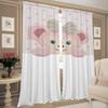 Window Kitchen Curtains for Living Room 2 Pieces Blackout Curtains Door Curtain S-shirley M-mei Bedroom Decoration Partition
