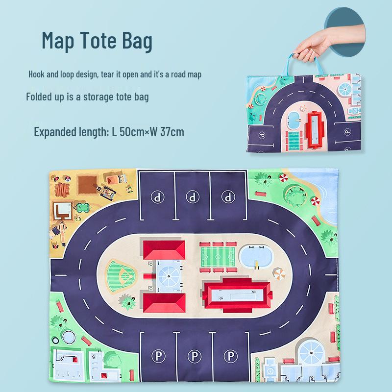 Children's Inertial Airplane & Car Toy Set - Durable, Drop-Resistant Models for Boys & Babies